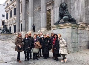 Visita de La Sabina al Congreso y al Senado